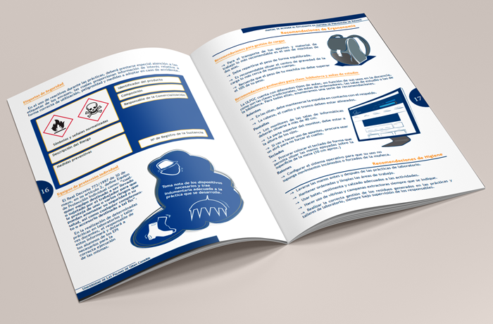 Mockup de producto multimedia realizado para la ULPGC